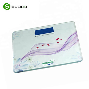 Bagno digitale pesa scala <span class=keywords><strong>Walmart</strong></span> con piattaforma di vetro sf-181 - Product Image 1