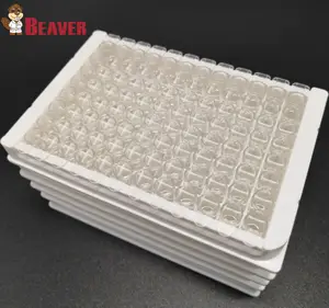 High Binding Gamma Sterile 96 Well Elisa Removable Plate For Laboratory