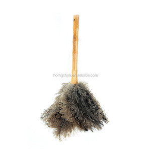 Venta al por mayor de aseguramiento de la calidad mejor precio FD-10-1 de plumas de avestruz Duster Nat.4-6in - Product Image 1