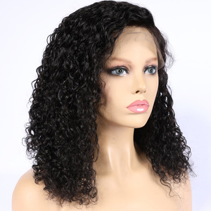 Pelucas de cabello humano de encaje completo, rubio rizado, <span class=keywords><strong>2020</strong></span> hd, marrón, rizado, liso, 360, 613 May Queen - Product Image 2