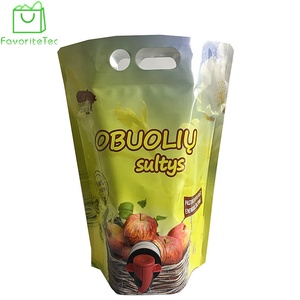 5 litro Saco Em UMA Caixa/Stand Up <span class=keywords><strong>Pouch</strong></span> Vinho/Suco De Fruta Saco de Bico - Product Image 2