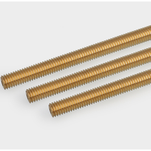 I produttori del commercio all'ingrosso H59 Piena filo di asta di <span class=keywords><strong>vite</strong></span> M4 filettato in ottone asta - Product Image 1