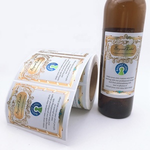 Etichetta autoadesiva <span class=keywords><strong>per</strong></span> la stampa personalizzata del Logo del rotolo di bottiglia di <span class=keywords><strong>vino</strong></span> - Product Image 2
