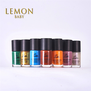 De Lujo permanente pigmentos esmalte de uñas verde planta natural tiras de esmalte de uñas - Product Image 5