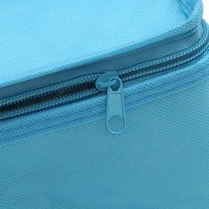 Fábrica de aluminio térmica de <span class=keywords><strong>comida</strong></span> Pizza carne helado cerveza azul no tejida de la entrega de alimentos refrigerador aislado bolsa de - Product Image 4