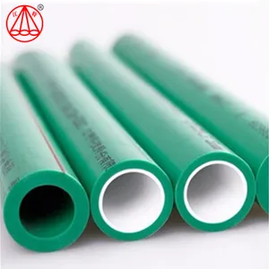 Jiangte PPR Tubo de plástico verde 20 a 110mm tamaño completo