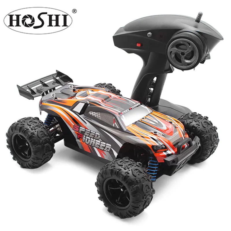 HOSHI 4WD Off-Road RC Vehicle 9302 High Speed Car for Pioneer 1/18 2.4GHz Truggy High Speed RC Racing Car RTR