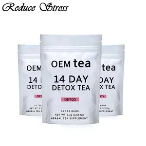 Baetea chá detox gentil para acai, 14 dias, redução de flor e constipação, apetite, chá detox supresente