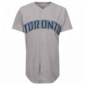 Custom Polyester quick-drying full Sublimation print 5xl black white Baseball jersey - Product Image 1