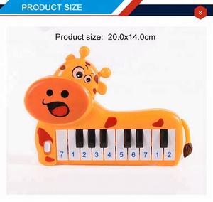 Girafe <span class=keywords><strong>de</strong></span> bande <span class=keywords><strong>dessin</strong></span>ée <span class=keywords><strong>instruments</strong></span> <span class=keywords><strong>de</strong></span> <span class=keywords><strong>musique</strong></span> petit piano clavier jouet pour enfants - Product Image 5
