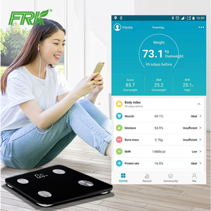 <span class=keywords><strong>Pas</strong></span> <span class=keywords><strong>cher</strong></span> en gros Bluetooth Numérique Intelligent APP Connectivité Échelle de Graisse Corporelle - Product Image 2
