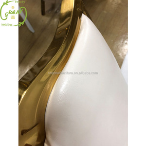Putih Mewah Terbaru untuk Pesta Plastik Akrilik Lipat Pink HITAM Chavari Banquet Throne Mewah King dan <span class=keywords><strong>Queen</strong></span> Royal Kursi Pernikahan - Product Image 5