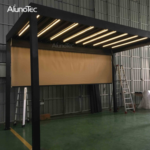 Tienda al aire libre <span class=keywords><strong>motorizada</strong></span> de la pérgola de la lumbrera de la abertura del tejado del bajo costo para el espacio vital - Product Image 6