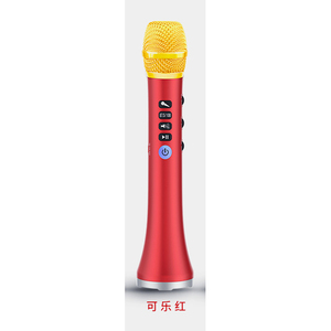Micrófono de <span class=keywords><strong>Karaoke</strong></span> 20 vatios fuerte BT altavoz inalámbrico familia KTV 2019 nuevo diseño de suministro de fábrica L698DSP - Product Image 1