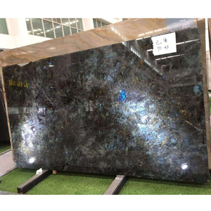 SH STONE <span class=keywords><strong>Pierre</strong></span> <span class=keywords><strong>De</strong></span> Luxe Naturelle Bleu Émeraude Labradorite Granit Émeraude Bleu Carreaux Dalle Labradorite <span class=keywords><strong>Bleue</strong></span> pour Villa - Product Image 3