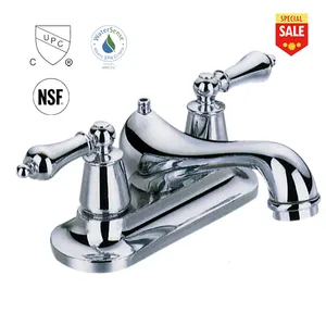 American style upc New Two-Handle Tub Faucet Polished Chrome modern basin faucet