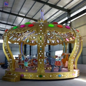 Clásica <span class=keywords><strong>de</strong></span> interior al aire libre, equipo del parque <span class=keywords><strong>de</strong></span> atracciones juegos eléctrica mini caballos <span class=keywords><strong>de</strong></span> carrusel venta paseo - Product Image 5
