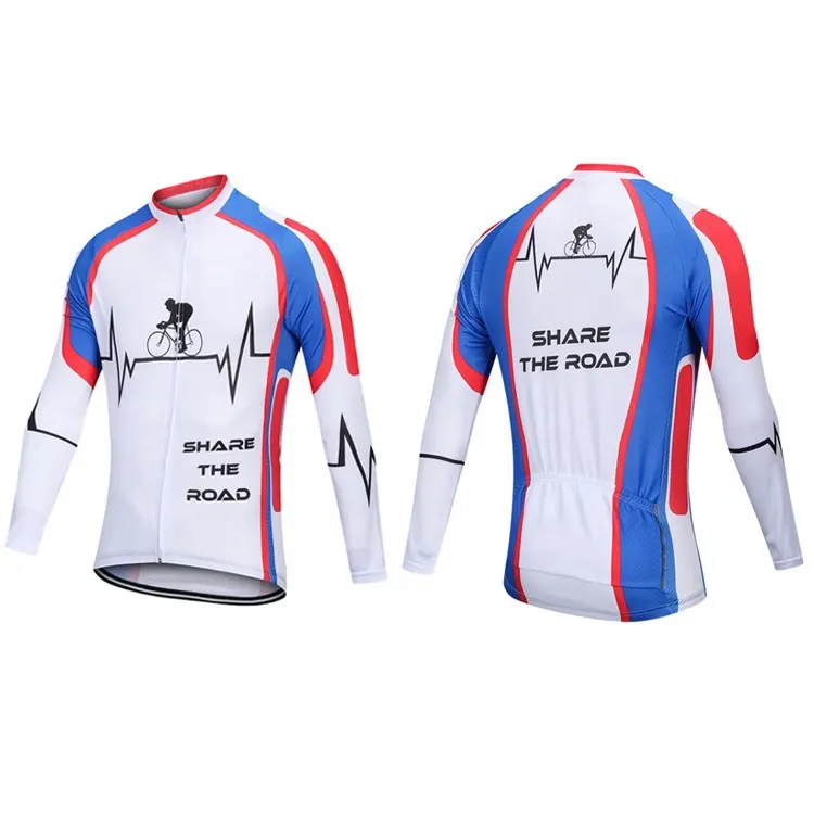 Latest men long sleeve cycling jersey set