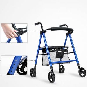 Kullanımı kolay özellikleri ile kompakt hafif Rollator <span class=keywords><strong>Walker</strong></span> yeni tasarım hareketlilik yardım - Product Image 2