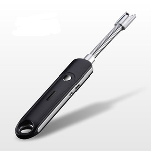 Logotipo personalizado gratuito a prueba <span class=keywords><strong>de</strong></span> viento sin llama <span class=keywords><strong>Cocina</strong></span> Barbacoa más ligero <span class=keywords><strong>de</strong></span> la vela arco encendedor - Product Image 1