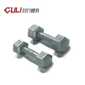 Fonte De Fer <span class=keywords><strong>Hex</strong></span> Haltère Gris Martelé <span class=keywords><strong>Hex</strong></span> Haltère - Product Image 6