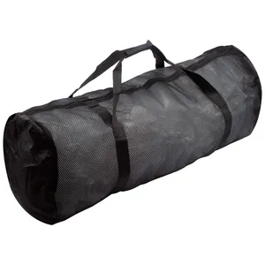 Mesh Sports Equipment Duffel Bag, Scuba Bag, Duffle Bag mit Reiß verschluss für Tauch ausrüstung für Fitness geräte, Sport bälle,