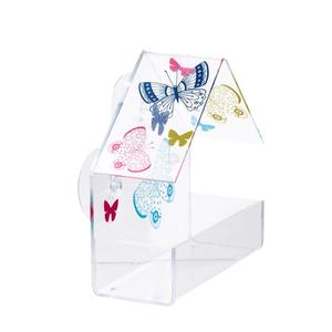 Mangeoire à fenêtre À L'épreuve des Écureuils De Jardin Extérieur Décoratif Imperméable À L'eau Acrylique Papillon Populace Maison Pour Animaux De Compagnie mangeoire à Oiseaux - Product Image 3