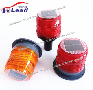 Luz <span class=keywords><strong>de</strong></span> Advertencia Solar Intermitente, Baliza Estroboscópica, Barrera, Torre LED, Obstrucción <span class=keywords><strong>de</strong></span> Aviación, Tráfico Solar para Carreteras - Product Image 6