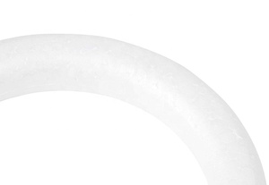 6 Pieces Round White Round <strong>Wreath</strong> Polystyrene Foam Circle <strong>Ring</strong> for DIY Arts Projects - Product Image 6