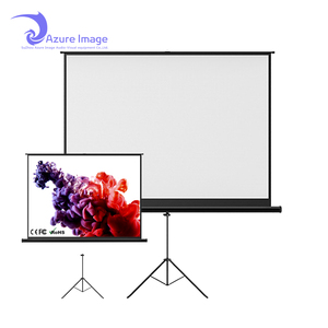 150 pulgadas pantalla de proyección <span class=keywords><strong>con</strong></span> cuentas de vidrio trípode Oficina De pie pantalla del <span class=keywords><strong>proyector</strong></span> - Product Image 1