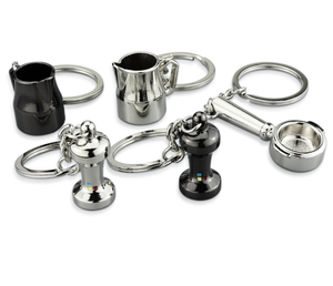 Portachiavi con mini tazza da <span class=keywords><strong>caffè</strong></span> 3D con logo fai-da-te portachiavi personalizzato con portachiavi a forma di mini tazza - Product Image 5