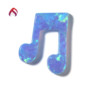 Venta al por mayor de <span class=keywords><strong>la</strong></span> fábrica creado opal música nota con buen precio para joyería haciendo - Product Image 1