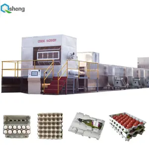 Professional manufacturer making egg tray machine and 30 paper egg tray