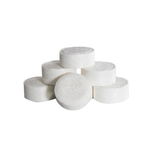 Tùy Chỉnh 100% Viscose Dùng Một Lần <span class=keywords><strong>Lint</strong></span> Miễn Phí Trắng Vòng Khăn Nén - Product Image 2