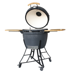 De gran tamaño 24 pulgadas Auplex fácilmente montado jardín barbacoa Parrilla de carbón Kamado cerámica - Product Image 2