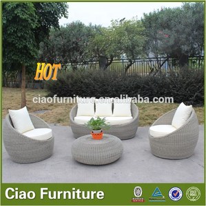 Oval <strong>Rattan</strong> <strong>Sofa</strong> <strong>Rattan</strong> <strong>Sofa</strong> Bed Leisure Outdoor <strong>Sofa</strong> - Product Image 5