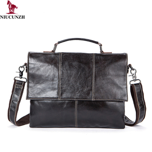 NIUCUNZH negro venta al por mayor, bolsos, bolso de cuero de los hombres populares maletín portátil caso - Product Image 1