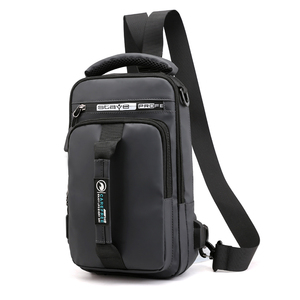 2020 Hot Sale Multifunction Waterproof <strong>Crossbody</strong> Messenger <strong>Laptop</strong> <strong>Bag</strong> Sling Chest <strong>Bag</strong> with USB Charging Port - Product Image 2