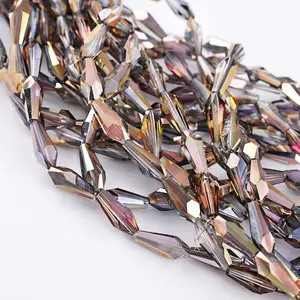Aksesori Warna Baru Manik-manik Kristal Dekoratif Manik Bulat untuk Membuat Perhiasan