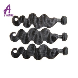 Mejores vendedores de cabello virgen comprar cabeza caliente 100% virgen indio Real del pelo de la Virgen humana - Product Image 3