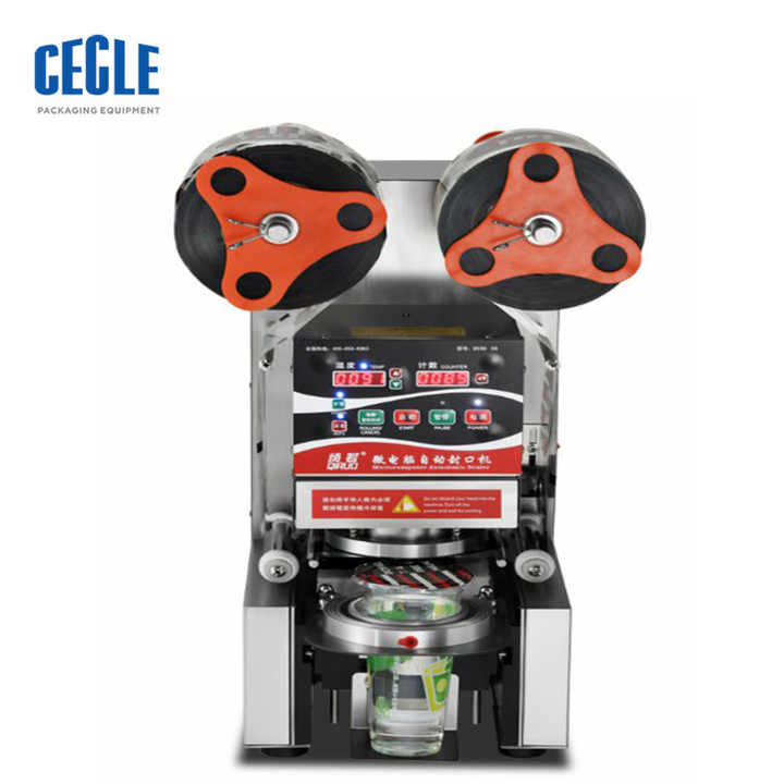 Automatic Milk Tea Sealing Machine Soya Milk Drink Hot & Cold Sealing Machine main image 1