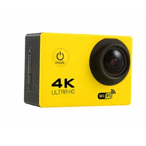 Kamera IP Aksi Olahraga Profesional Full HD 4K Wifi 1080P Tahan Air