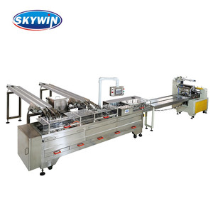 Hohe geschwindigkeit zwei gassen 3 + 2 schokolade sandwich keks, der maschine - Product Image 1