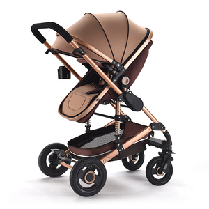 Venta por mayor de lujo 3 en 1 nuevo cochecito de bebé cochecito de lujo para lactante y niño muñeca carro con asiento para el <span class=keywords><strong>a</strong></span> - Product Image 2