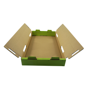 Boîte d'emballage de fruits frais <span class=keywords><strong>Dragon</strong></span>, 10 pièces, en papier ondulé, articles d'emballage auto-évibrants, Recyclable, Jielong tasses CN;SHG - Product Image 5