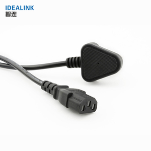 Hecho en China económico 16A 250 V cable eléctrico 3 pin Sur África cable <span class=keywords><strong>de</strong></span> alimentación para computadora - Product Image 2