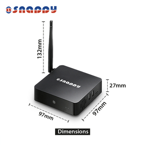 Receptor <span class=keywords><strong>de</strong></span> <span class=keywords><strong>TV</strong></span> por Internet con Reproductor <span class=keywords><strong>de</strong></span> Publicidad HD <span class=keywords><strong>de</strong></span> Señalización Digital Snappy, Receptor <span class=keywords><strong>de</strong></span> <span class=keywords><strong>Cable</strong></span> Digital, Decodificador Inteligente con Control Android, Color Negro - Product Image 3