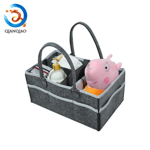 En <span class=keywords><strong>gros</strong></span> Pas Cher <span class=keywords><strong>Feutre</strong></span> Bébé Couches Caddie Organisateur - Product Image 4