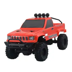 China Fabriek Pick-Up Truck Rc Auto 1/24 Klim Auto 2.4G 4wd 15 Km/h Radio Control Rc Rock Crawler Off-Road Voertuig