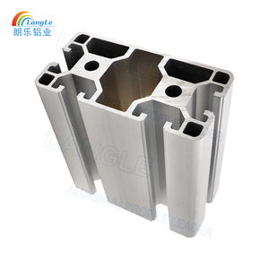 2020 3030 4040 4060 4080 estrusione di profili in alluminio con scanalatura a t per binario e CNC - Product Image 6